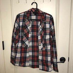 Multicolored J. Crew flannel